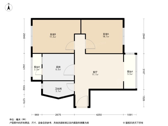 徐辛庄户型图