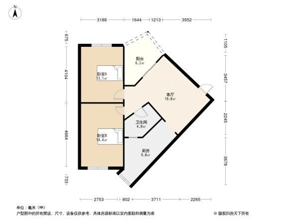 玉通巷5号院户型图