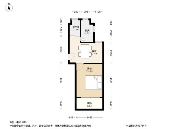 板桥南村东户型图