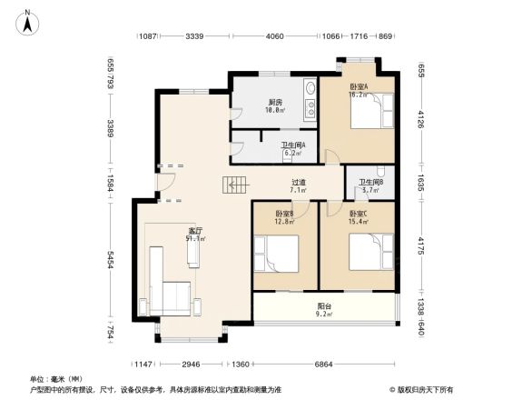 浦东苑户型图
