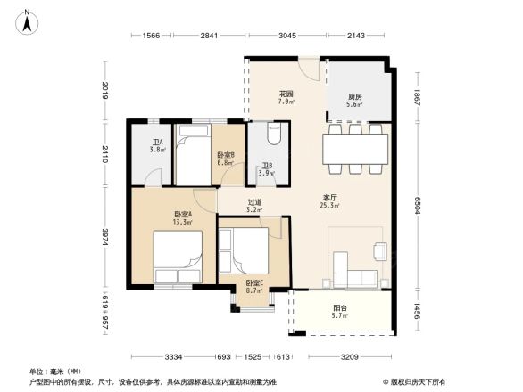 沧江一品户型图