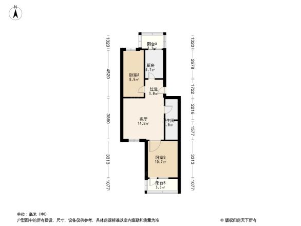 月华北大街户型图