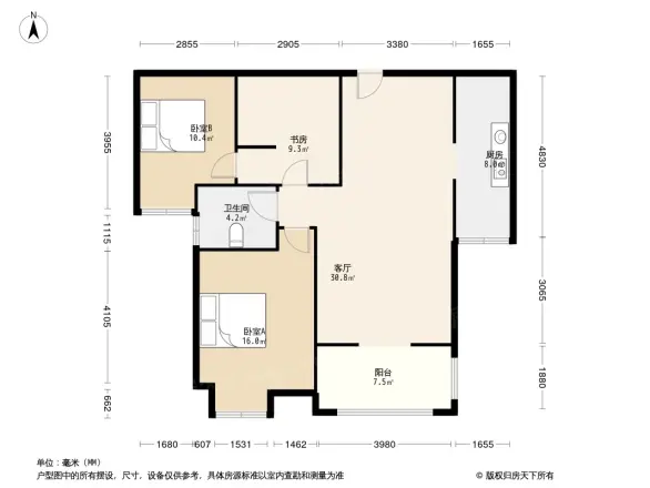 金鼎名城户型图