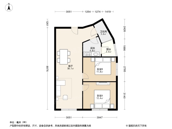 徐辛庄户型图