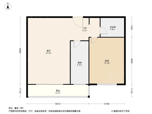 西山峻景户型图