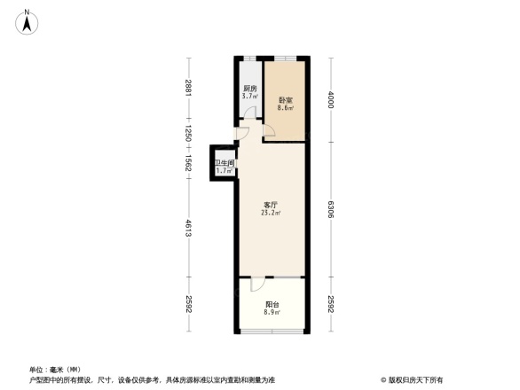北郊农场户型图