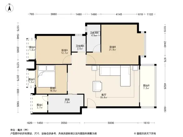 碧玉豪庭户型图