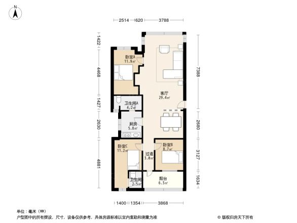 南桂东路小区户型图