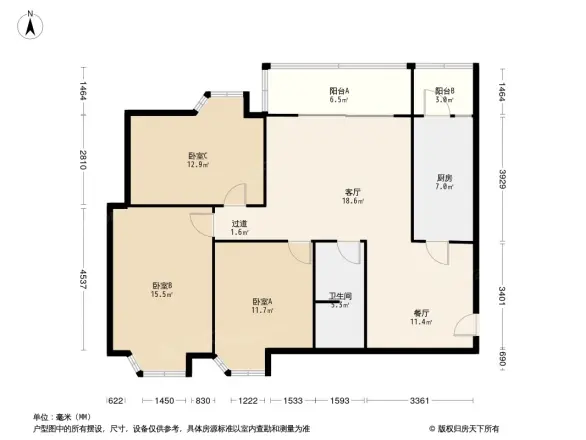 双泉堡125号院户型图