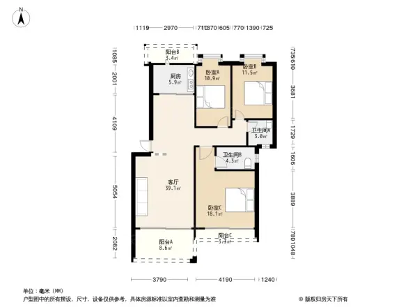 碧玉豪庭户型图