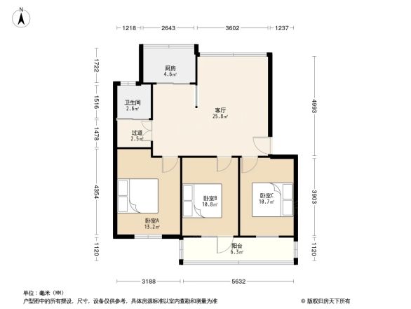 报社家属院户型图