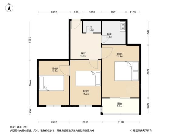 皇苑小区户型图