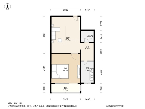 西直门北大街43号院户型图