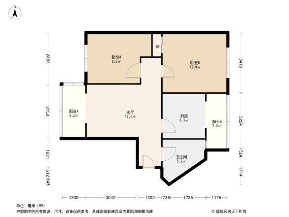 徐辛庄户型图