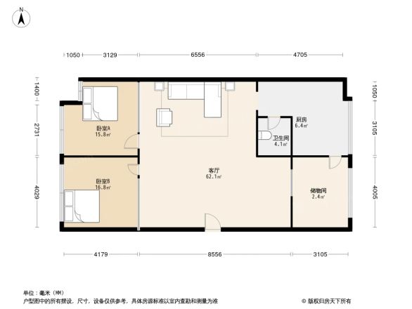 京扬数码城户型图