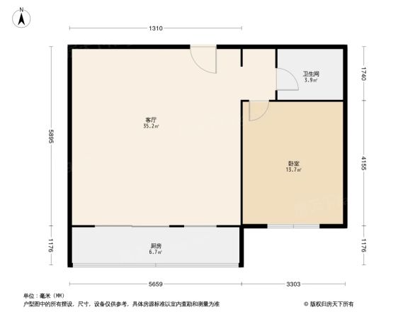 西山峻景户型图
