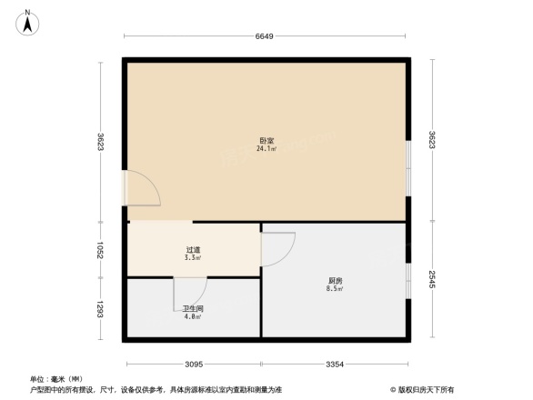 月坛北小街5号院户型图