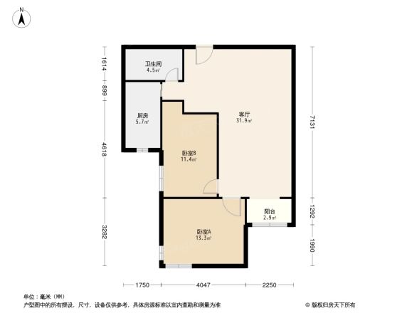 鼎恒中心户型图