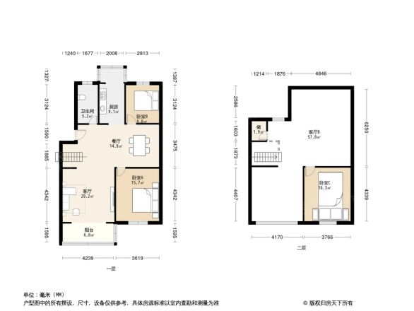 天勤花苑户型图