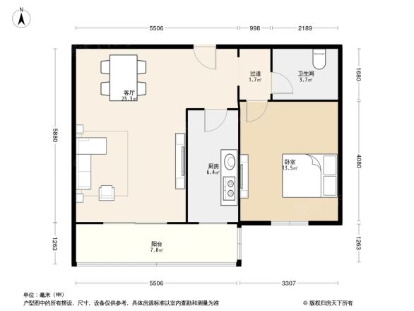 西山峻景户型图
