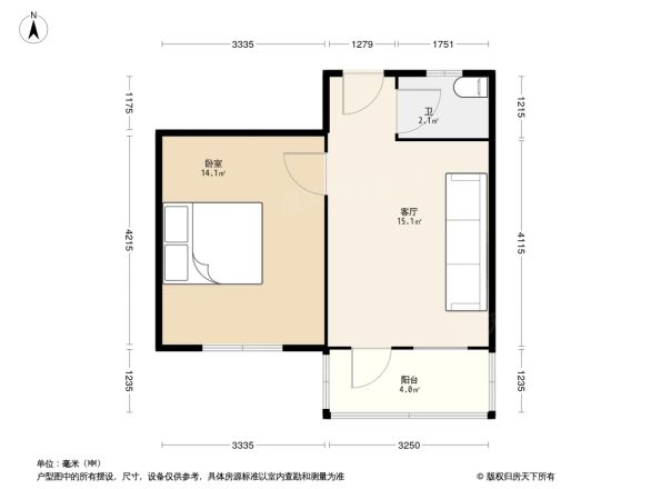 行署路8号院户型图