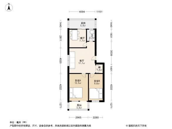 龙泰小区户型图