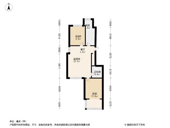 小稿村户型图
