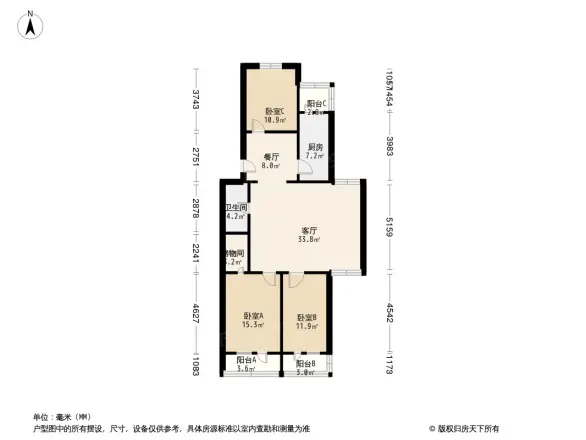 清逸园甲区户型图