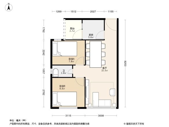 昌顺豪庭户型图