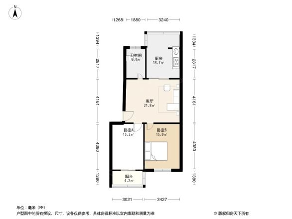 皇苑小区户型图