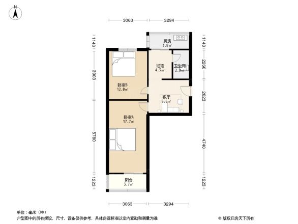 凯旋路8号院户型图