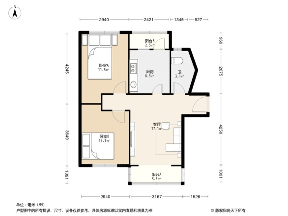 徐辛庄户型图