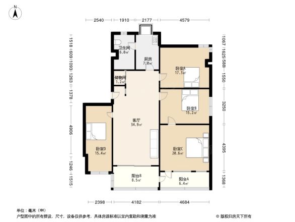 南桂东路小区户型图