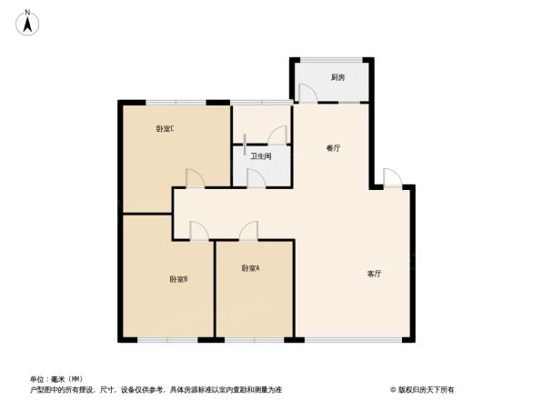 报社家属院户型图
