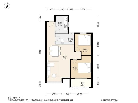 公馆1895户型图