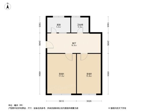 育芳园东里户型图