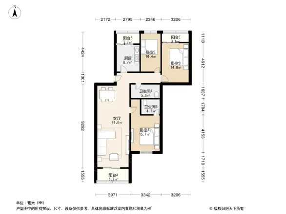 上龙嘉园户型图