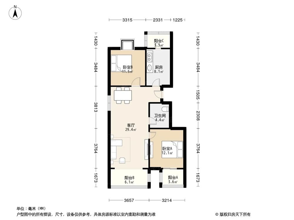 相似户型图