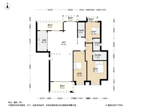 碧玉豪庭户型图