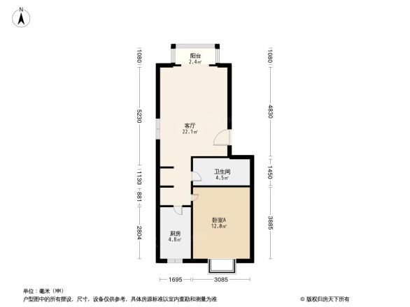 迎喜家园户型图