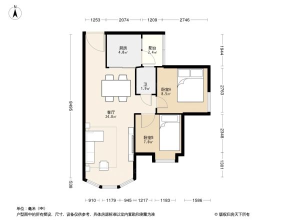 昌顺豪庭户型图