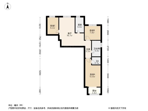 青春路六院户型图