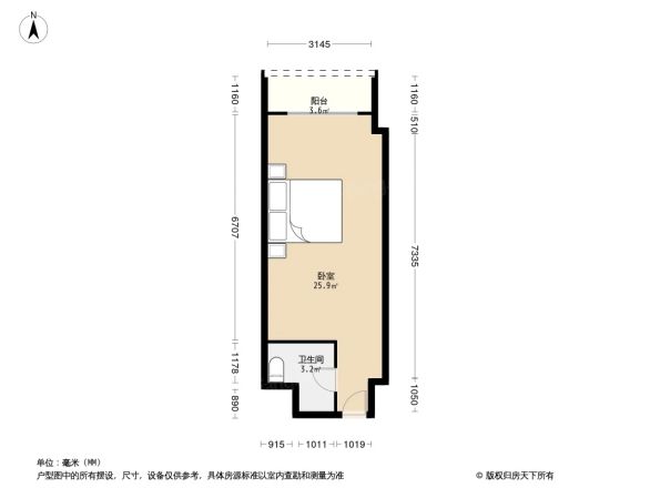 华夏中央广场户型图