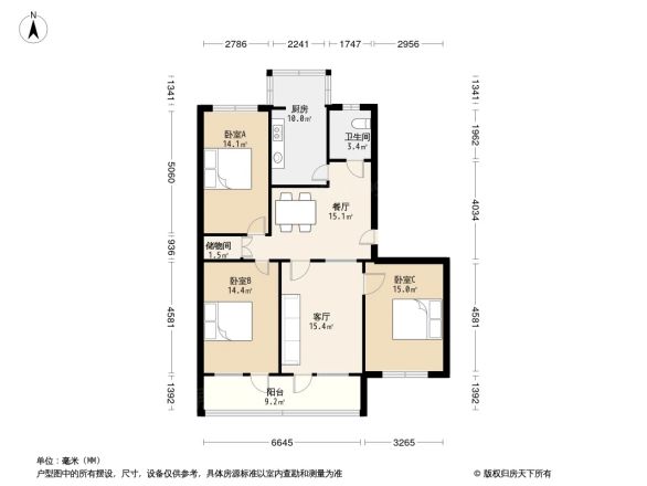 丹城路10号院户型图
