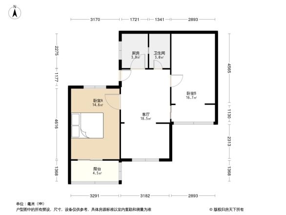 皇苑小区户型图