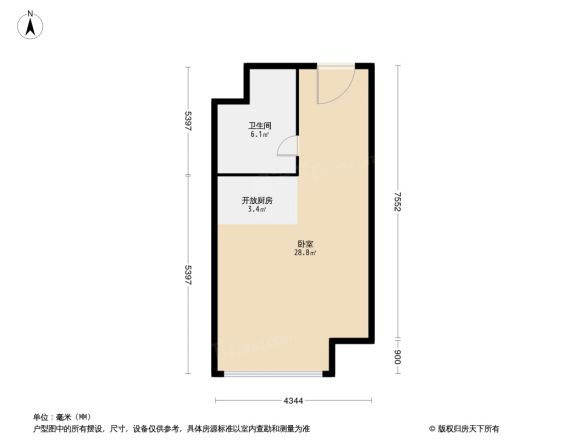 悠乐汇户型图