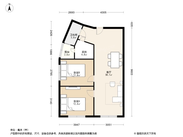 徐辛庄户型图