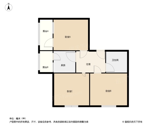 公交下元宿舍户型图