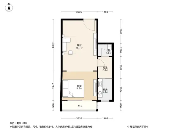 西直门北大街43号院户型图