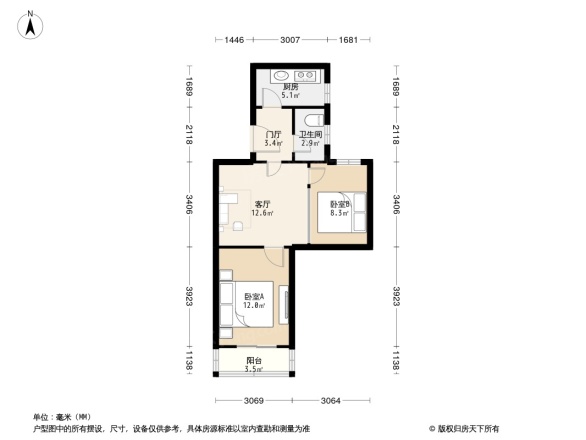 草桥东路16号院户型图